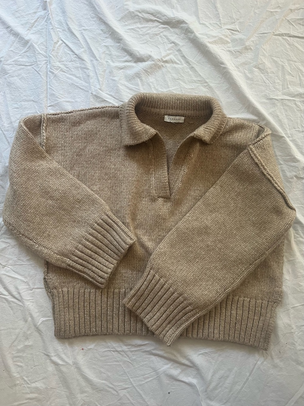 Top Shop cropped sweater
